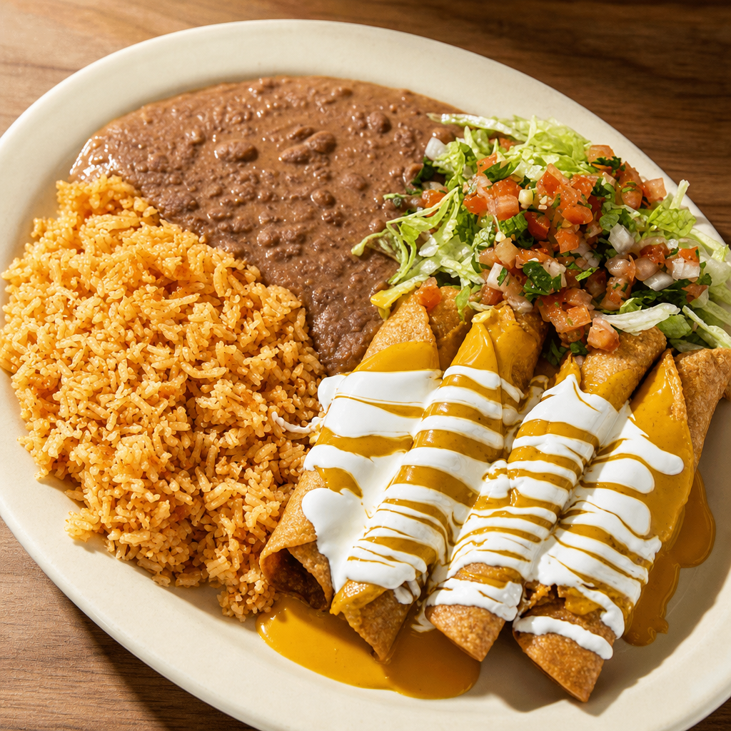 Flautas Plate