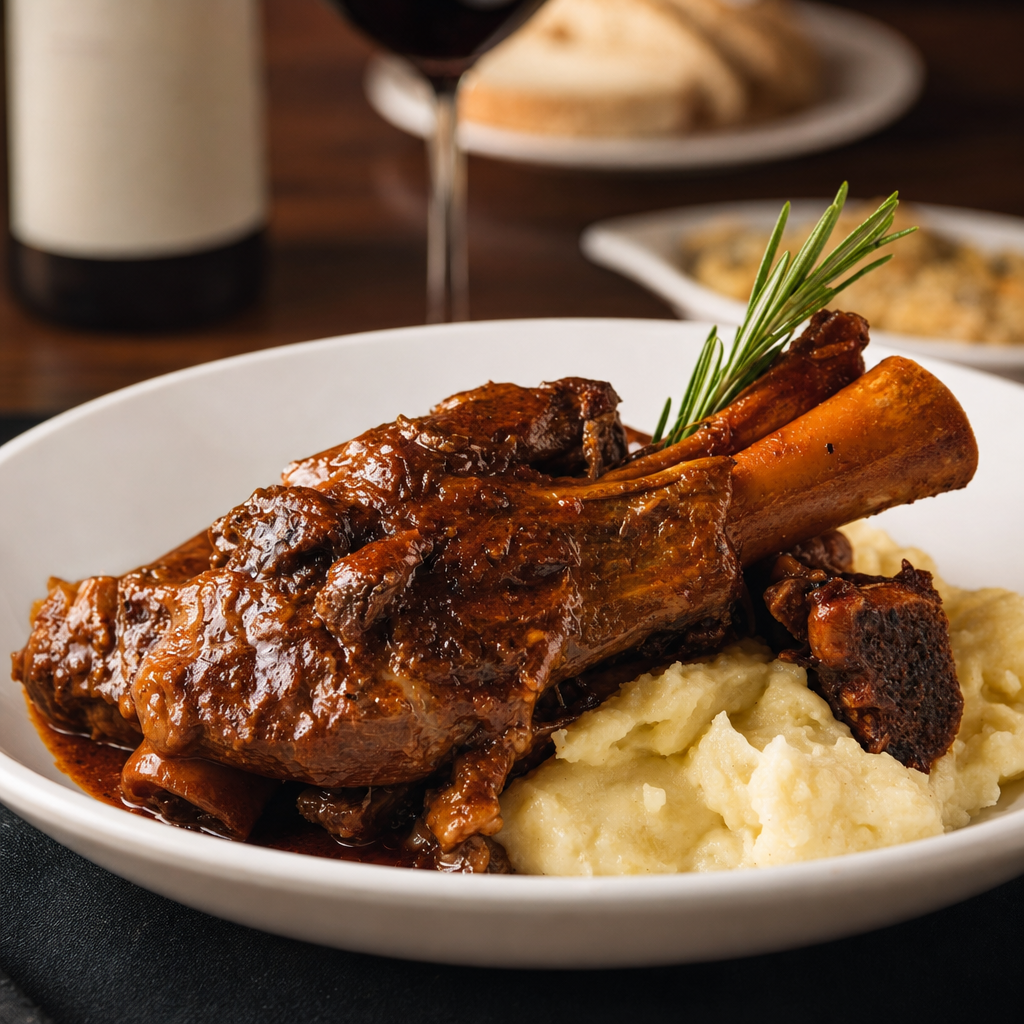 Braised Lamb Shank