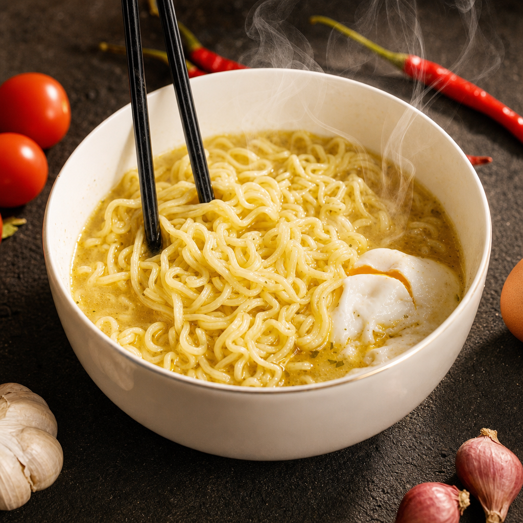 My Thai Egg Noodles.