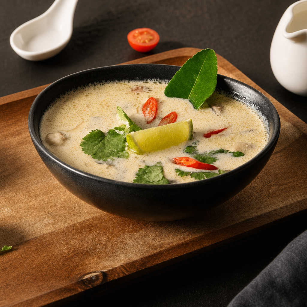 Chicken Coconut Milk Soup.