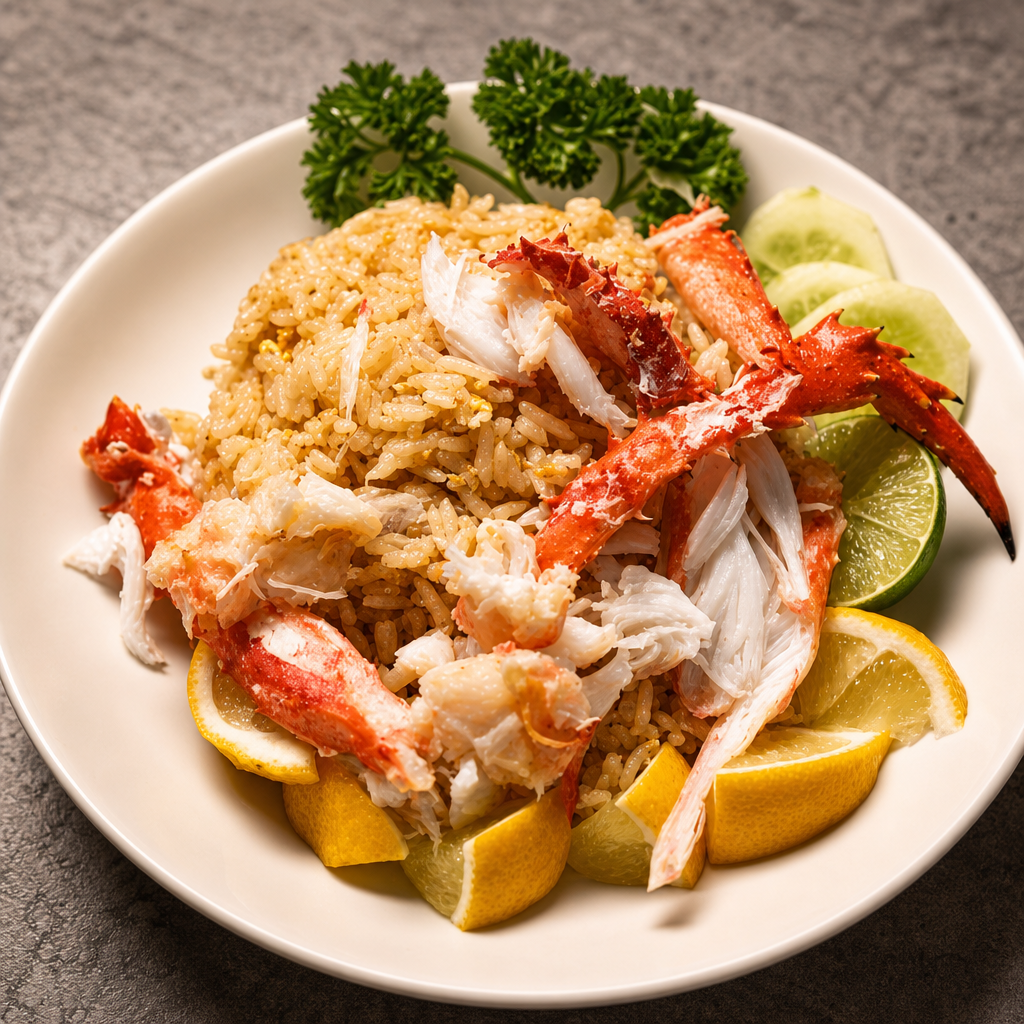 Crab Fried Rice.