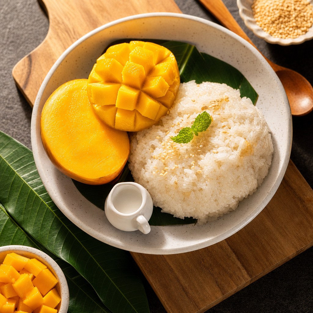 Mango with Sticky Rice.