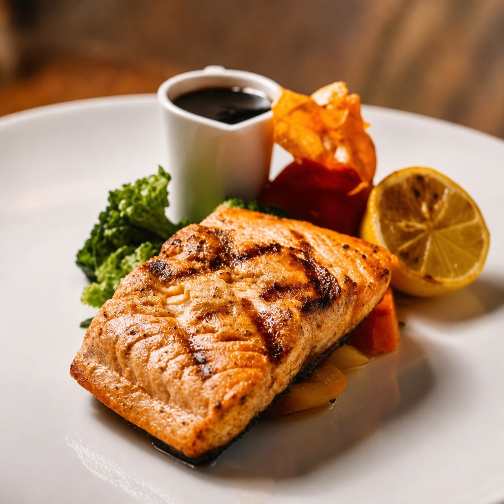 Barbecue Salmon.