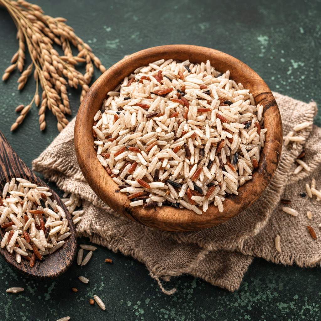 Brown Rice.