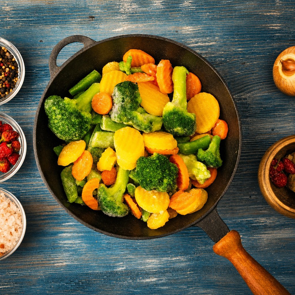 Boiled Vegetables.