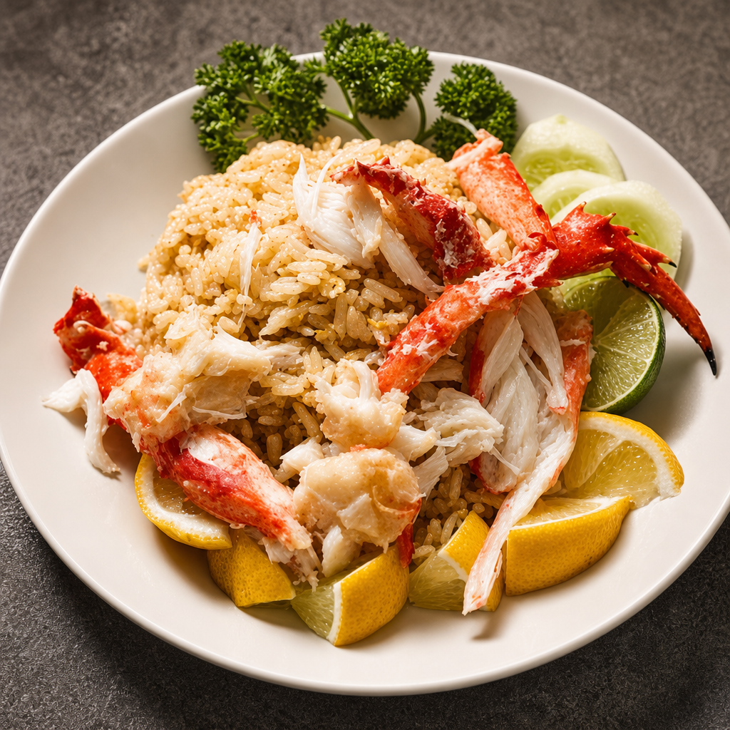 Crab Fried Rice.