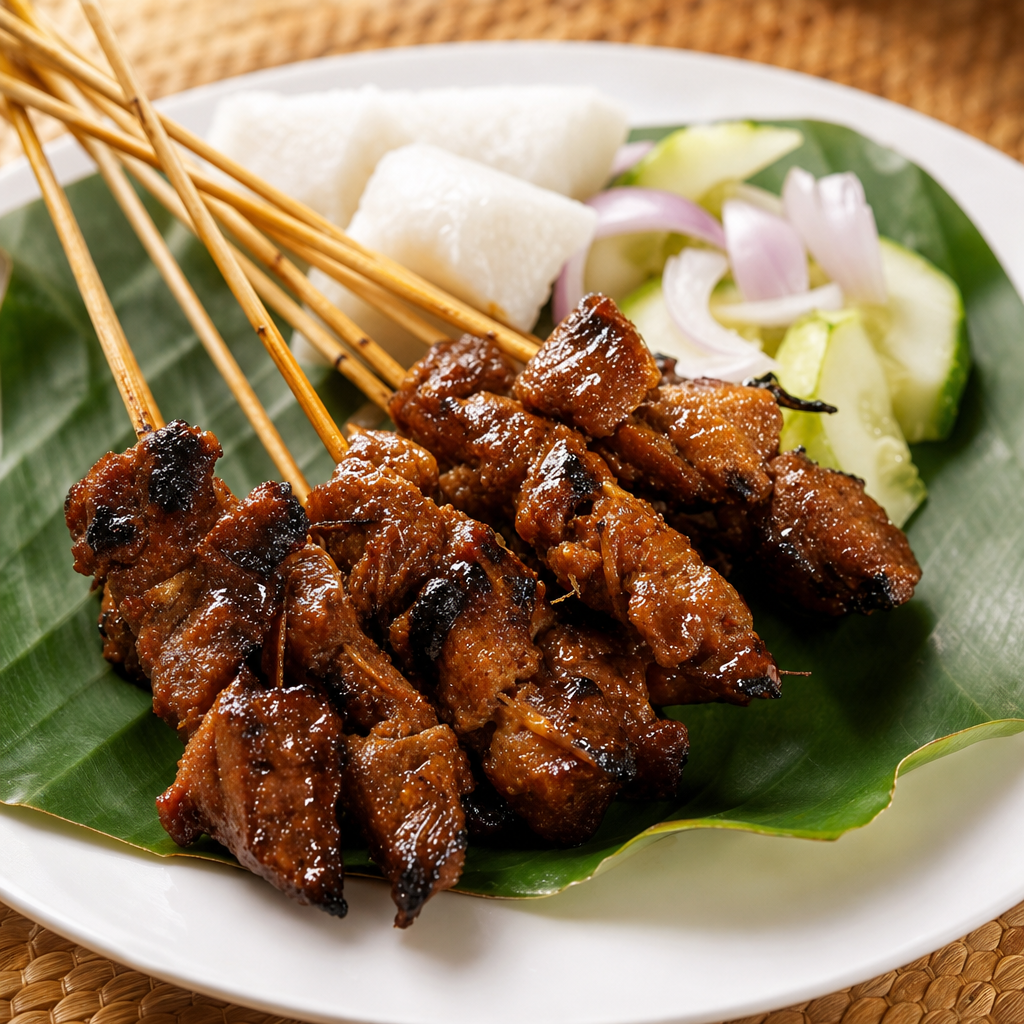 Satay (Chicken or Beef).