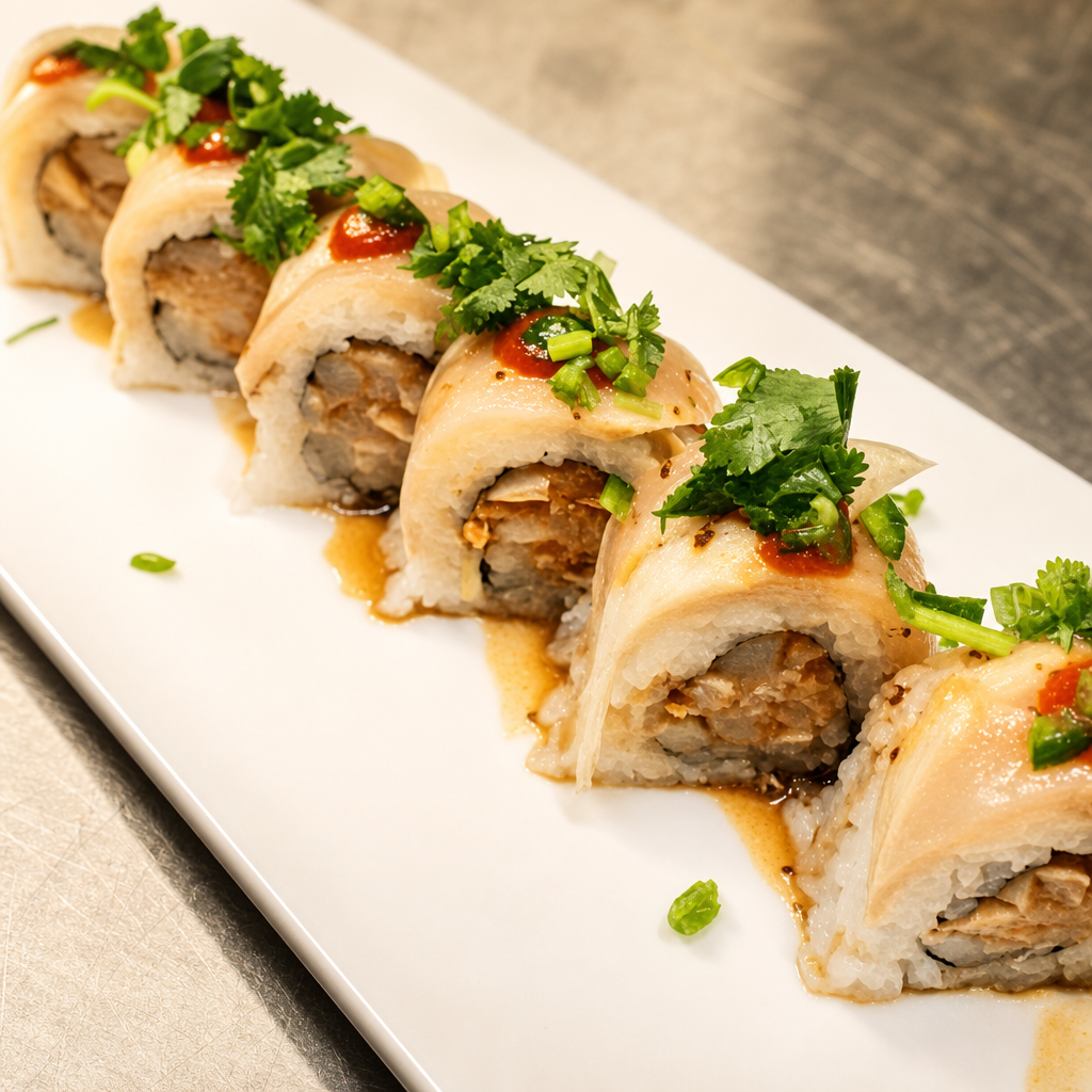 Yellowtail Surprise Roll.