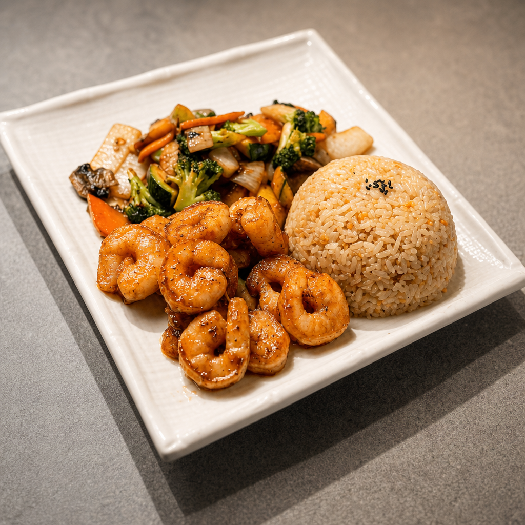 Teriyaki Shrimp (Dinner).