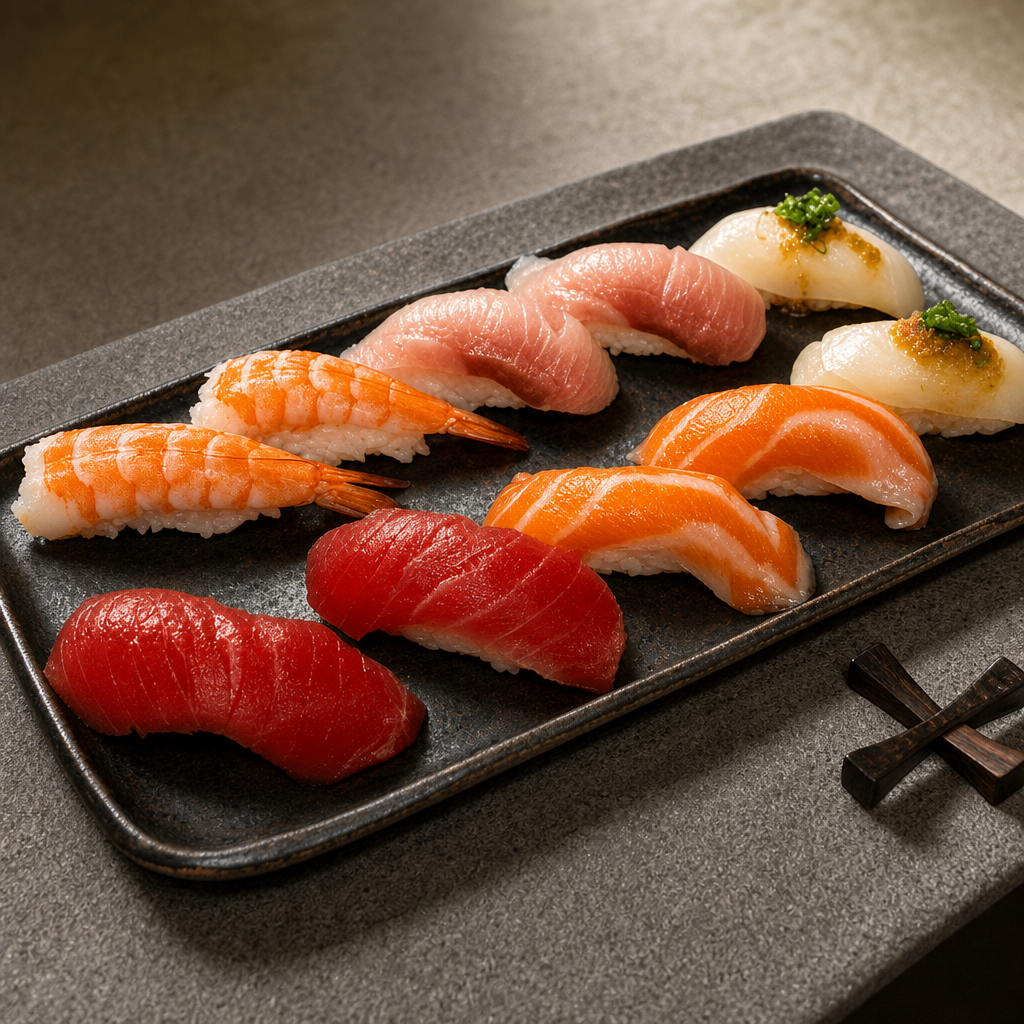 Small Sushi Platter (10).