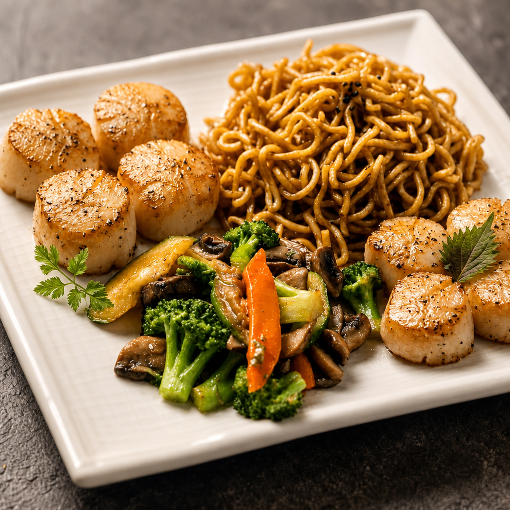 Teriyaki Scallop (Dinner).
