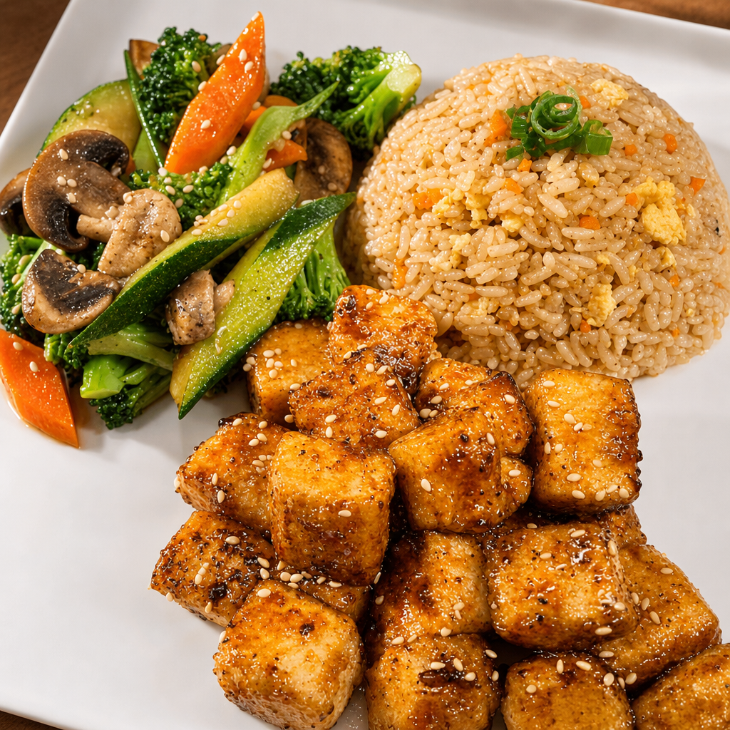 Teriyaki Tofu (Dinner).