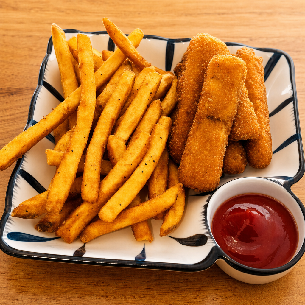 Kid Fish Stick (5) & Fries.