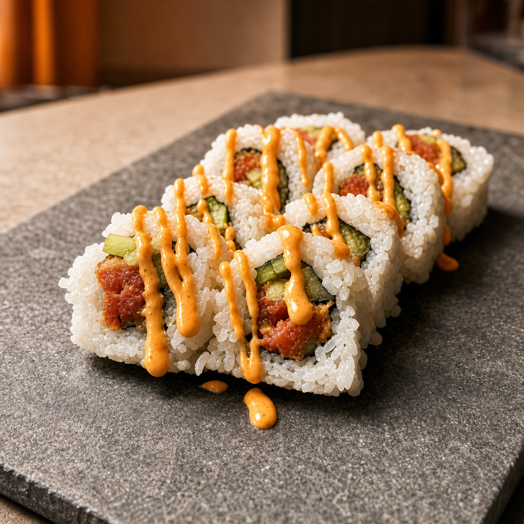 Spicy Tuna Roll (8).