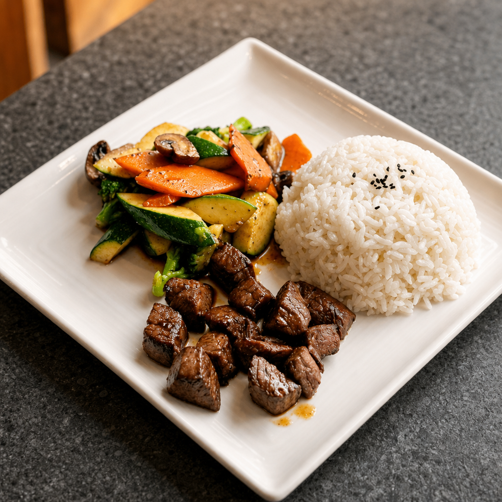 Filet Mignon Hibachi (Lunch).
