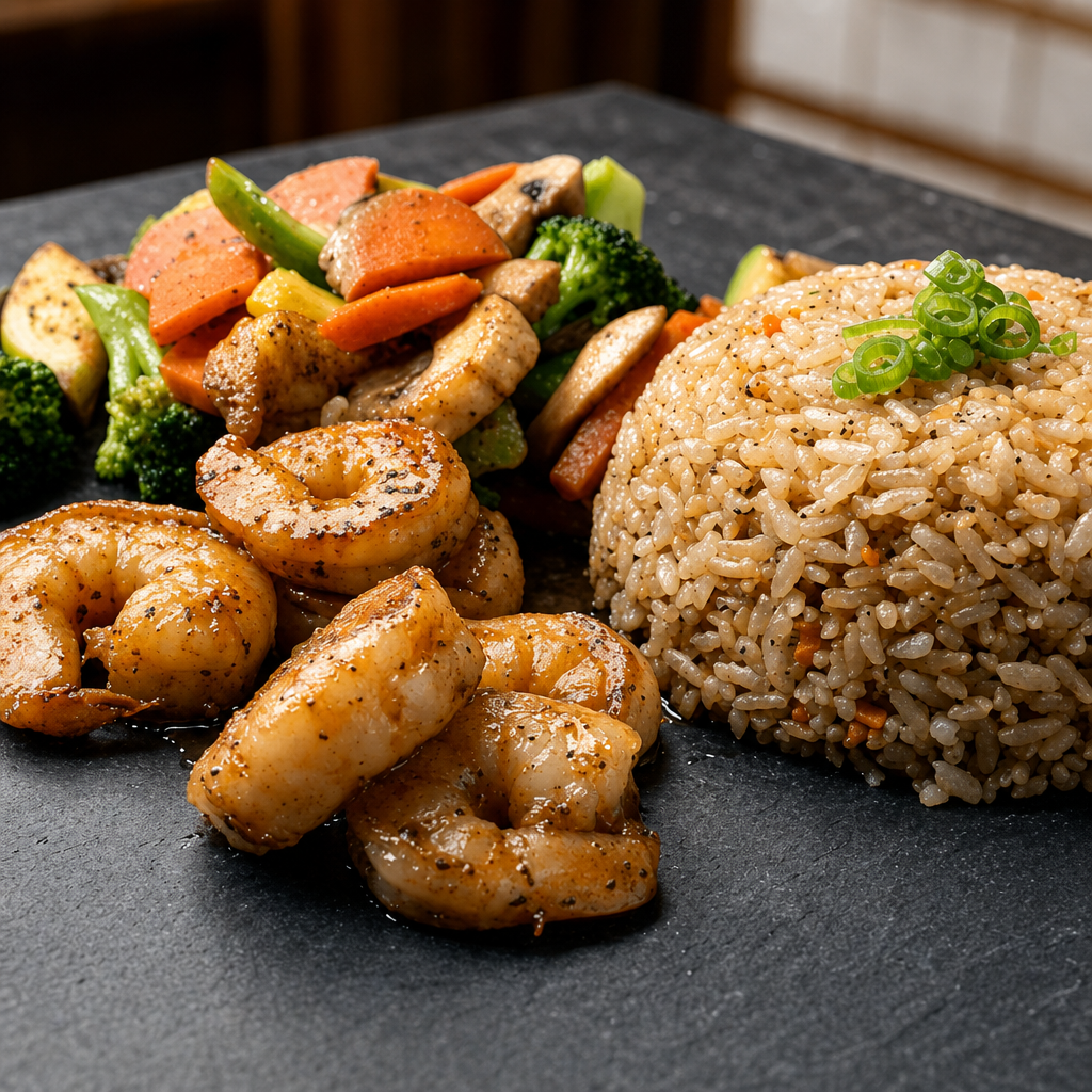 Shrimp Hibachi (Lunch).