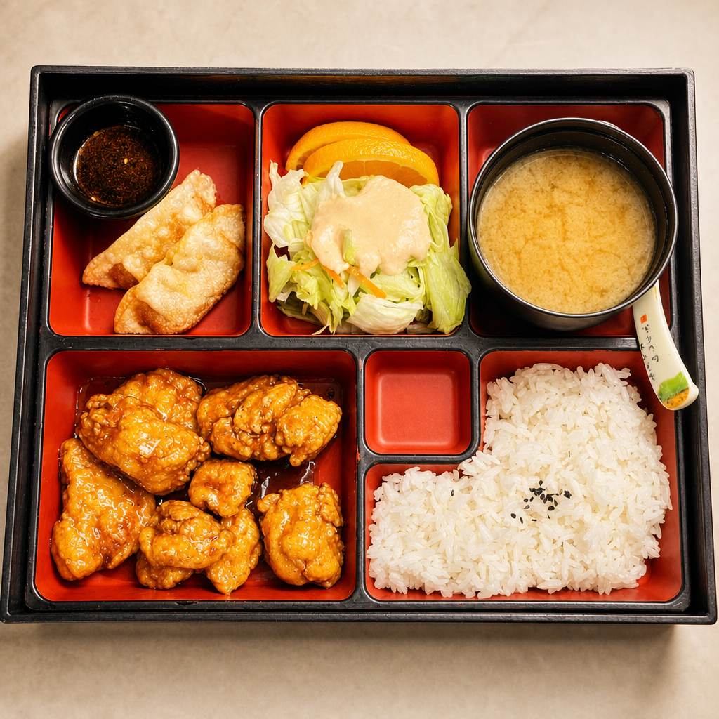 Orange Chicken Bento (6).