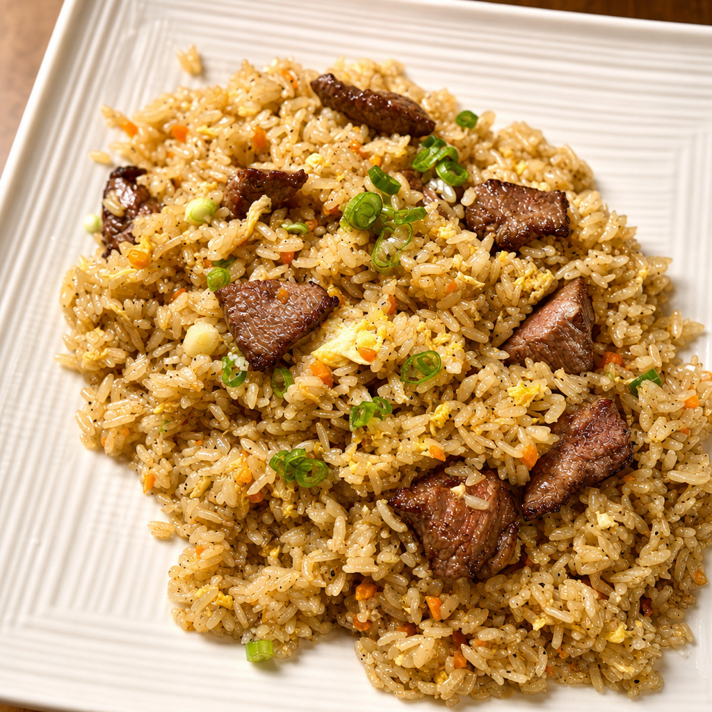 Beef Fried Rice.
