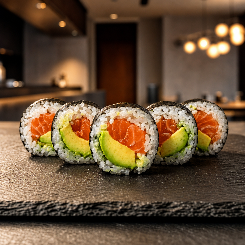 Salmon & Avocado Roll (5).