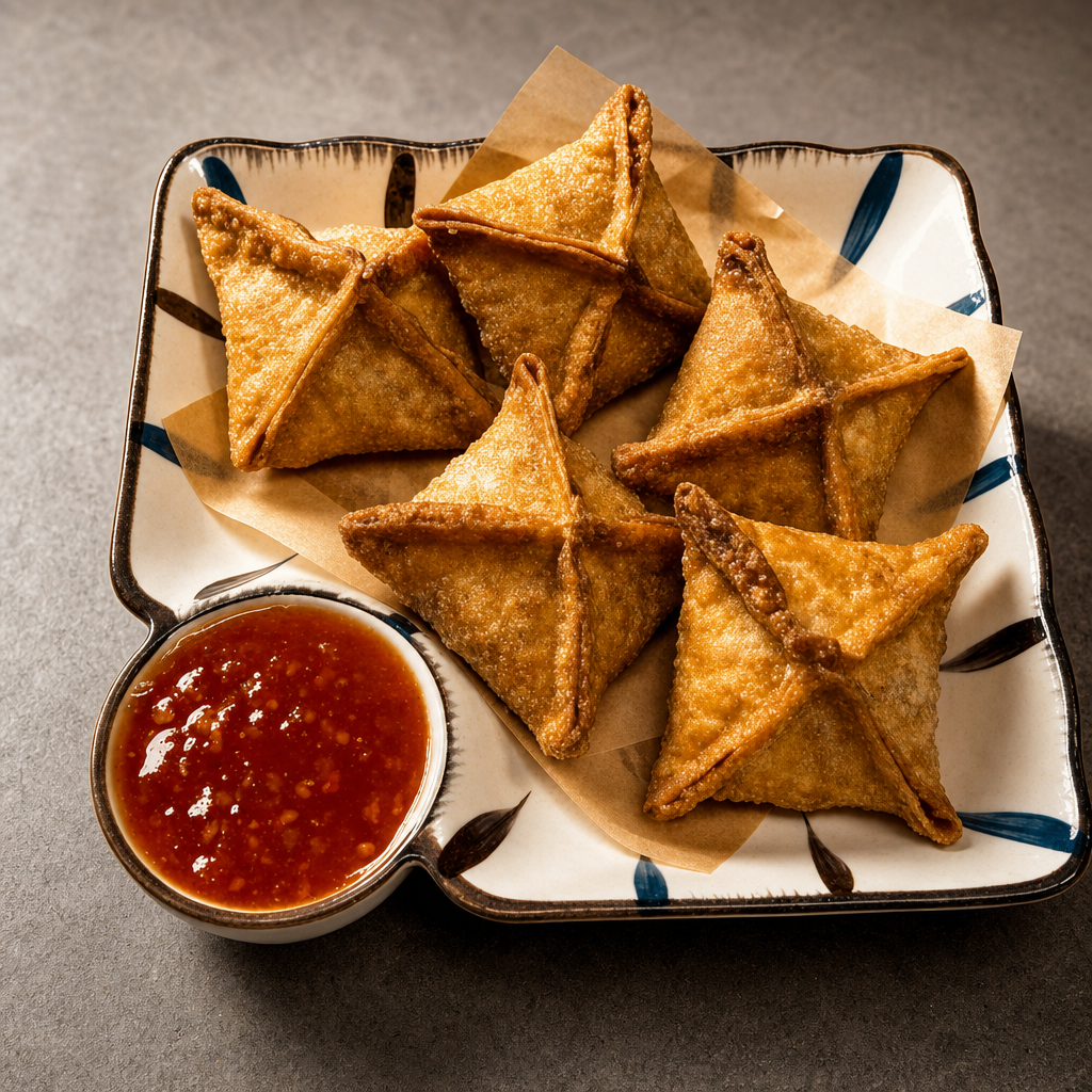 Crab Rangoon.