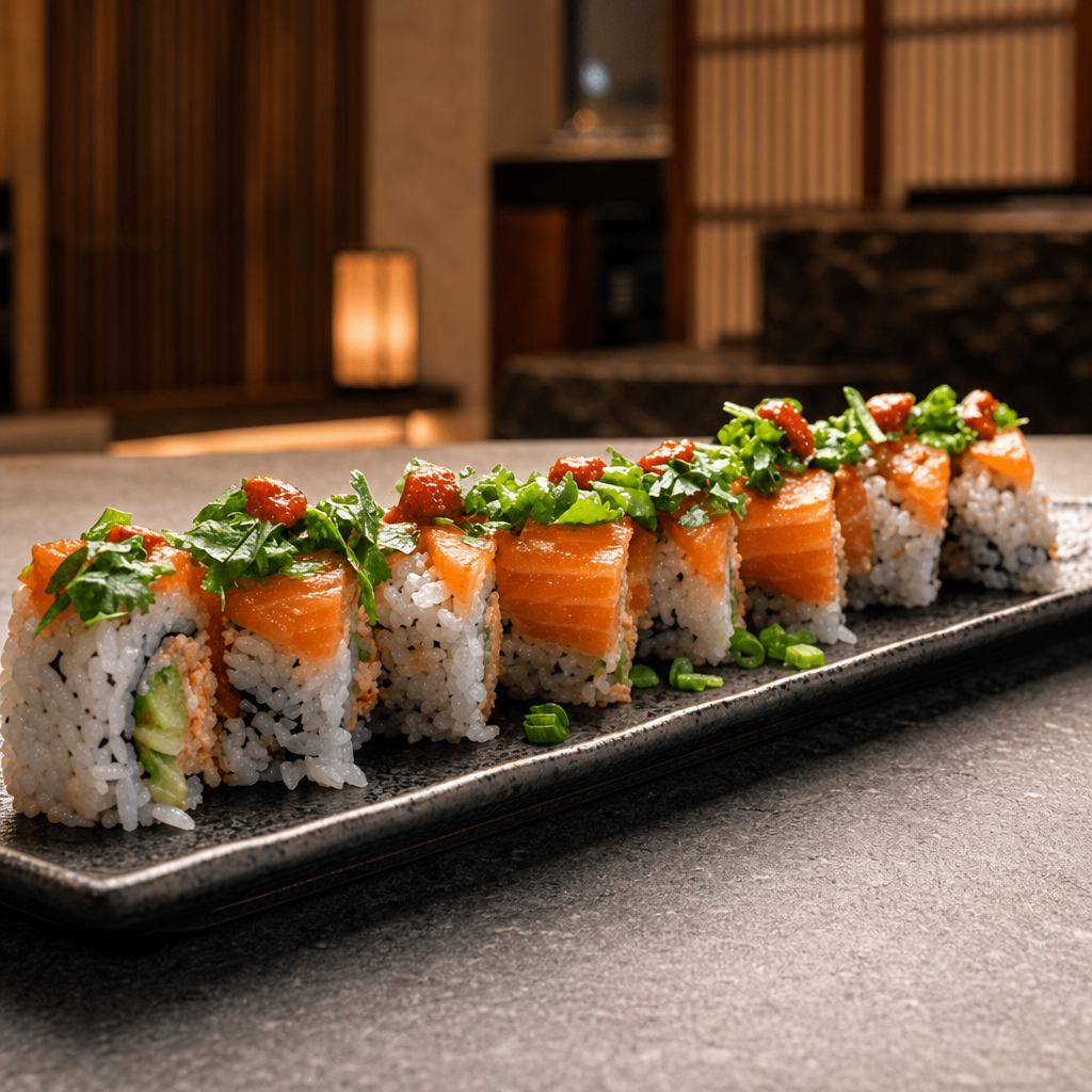 Salmon Suprise Roll.