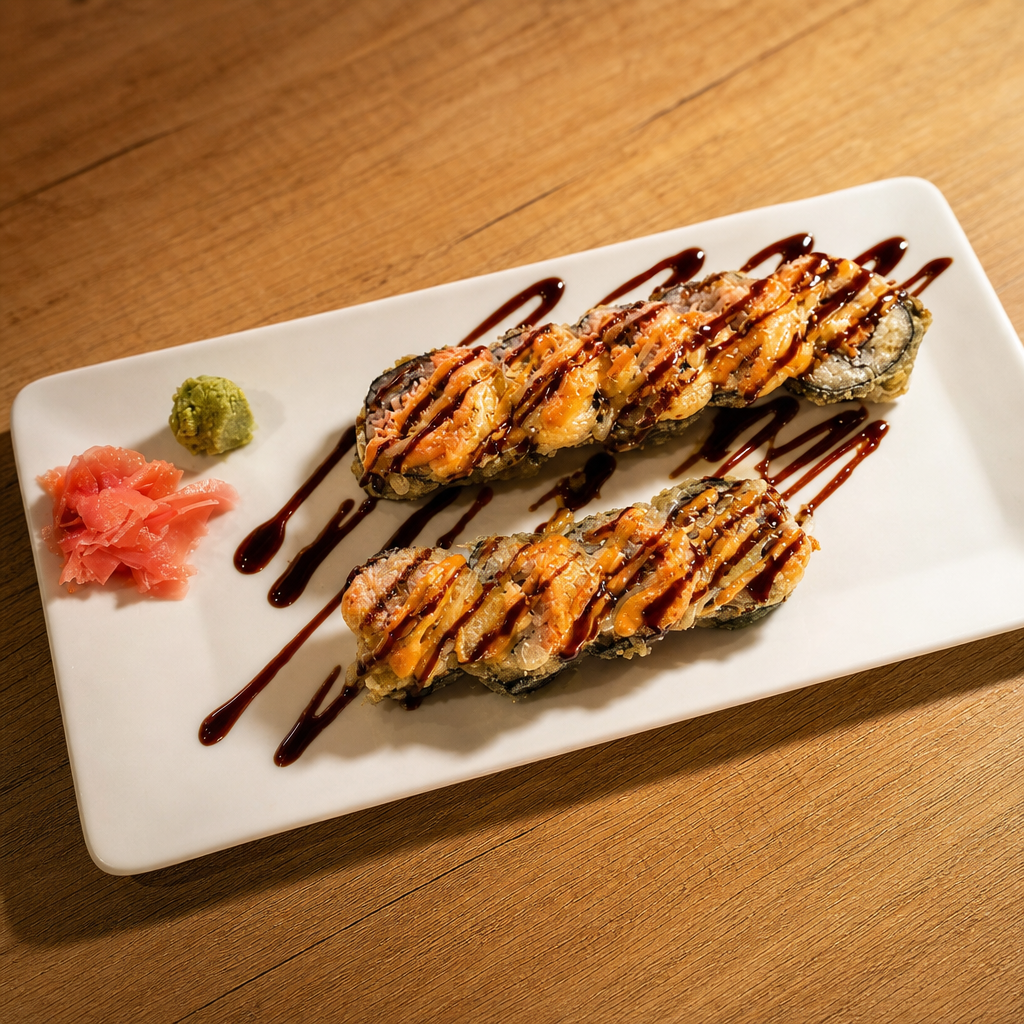 Golden California Fried Roll.