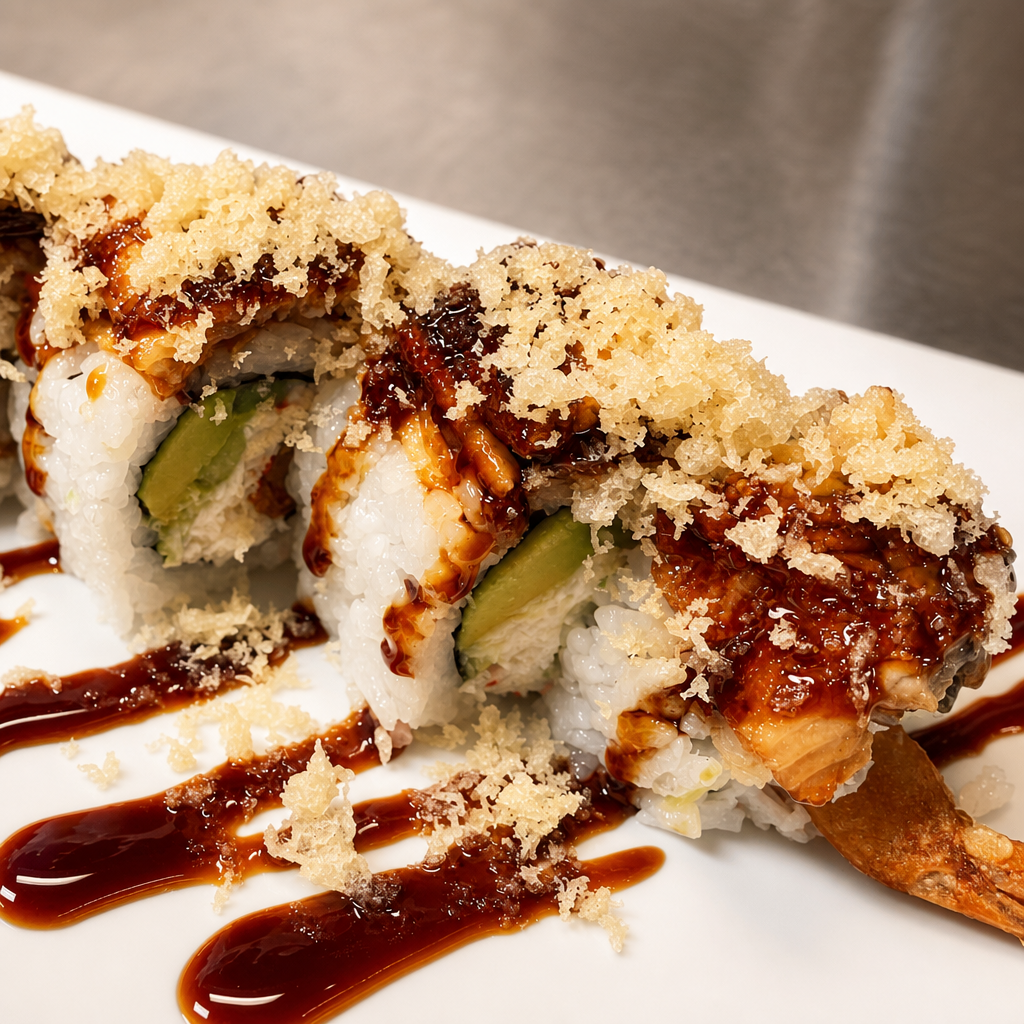 Crunch Dragon Roll.