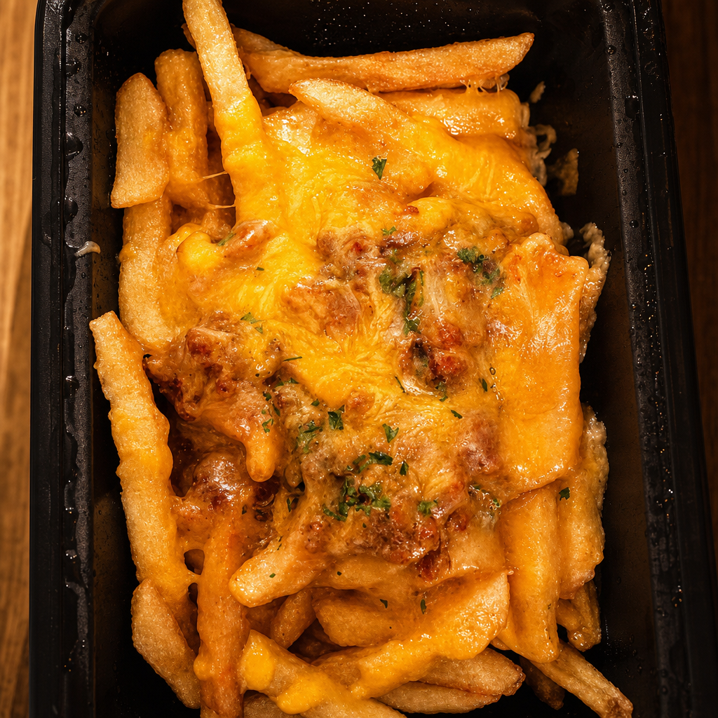 Kimchi Cheese Fries.