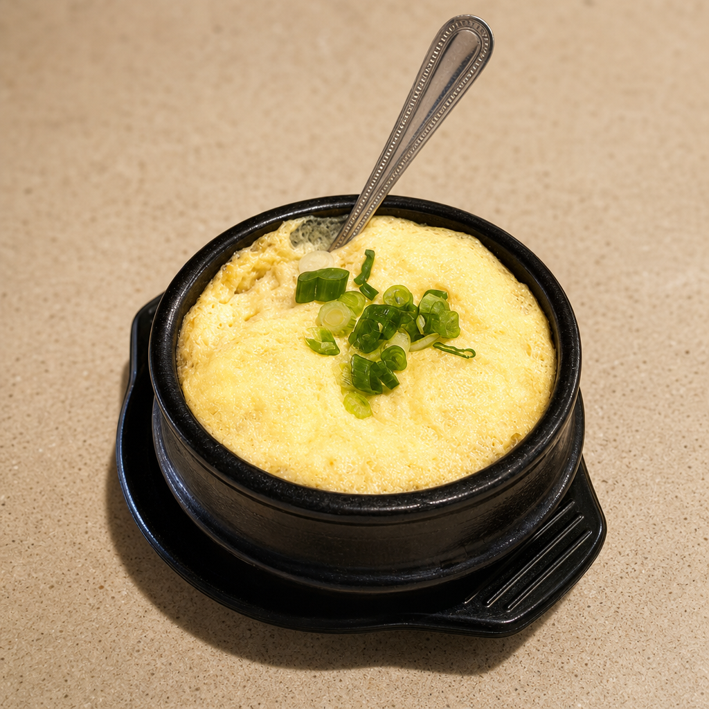Steamed Egg.