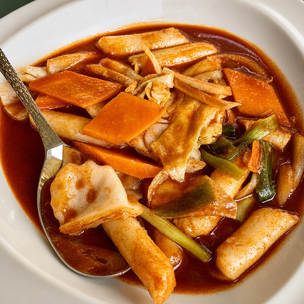 Rice Cake / Tteokbokki - Spicy
