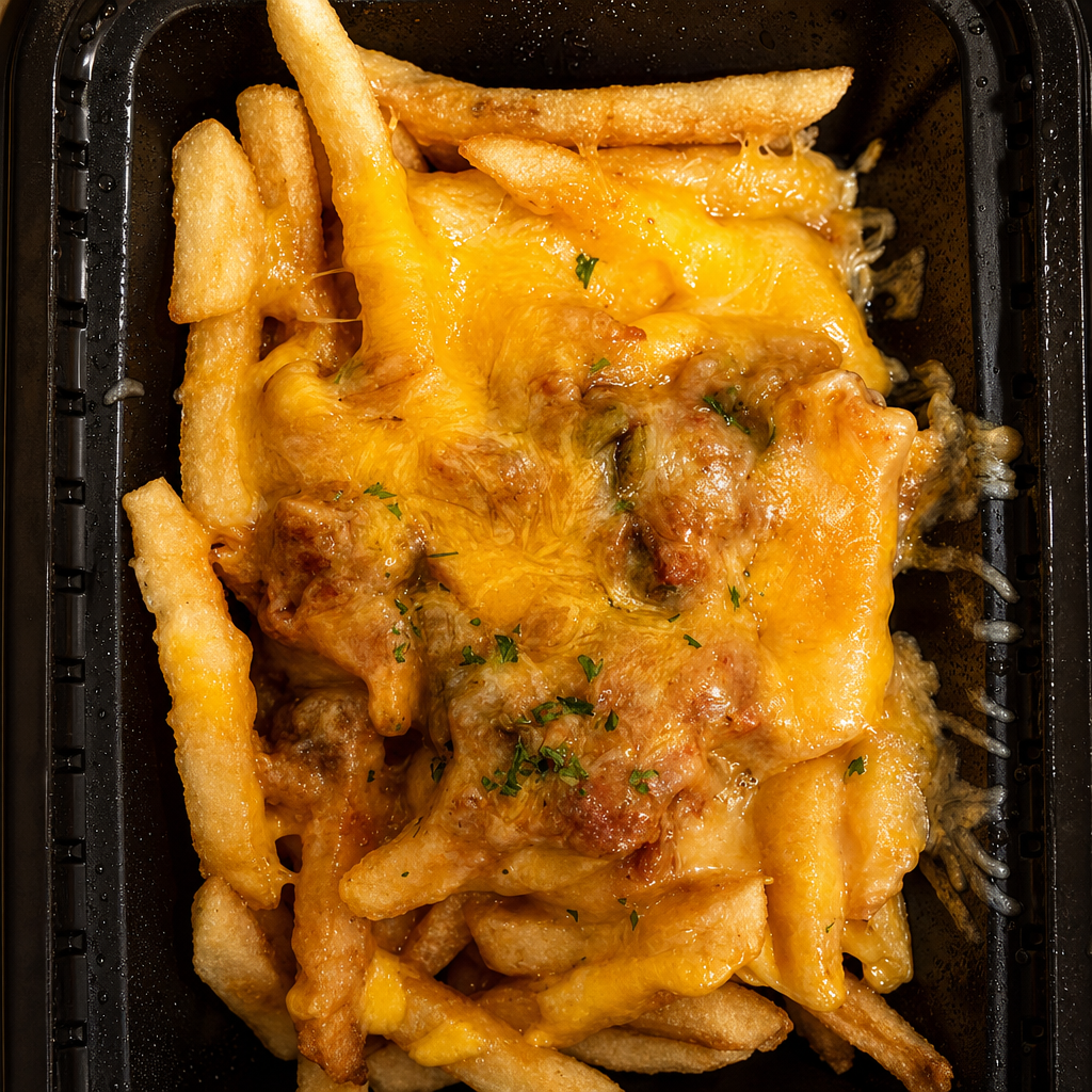 Kimchi Cheese Fries.