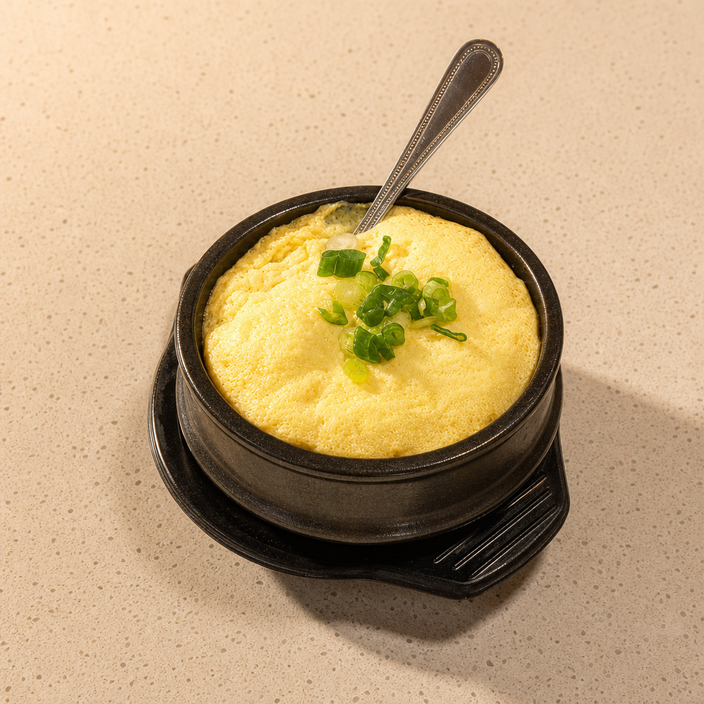 Steamed Egg.