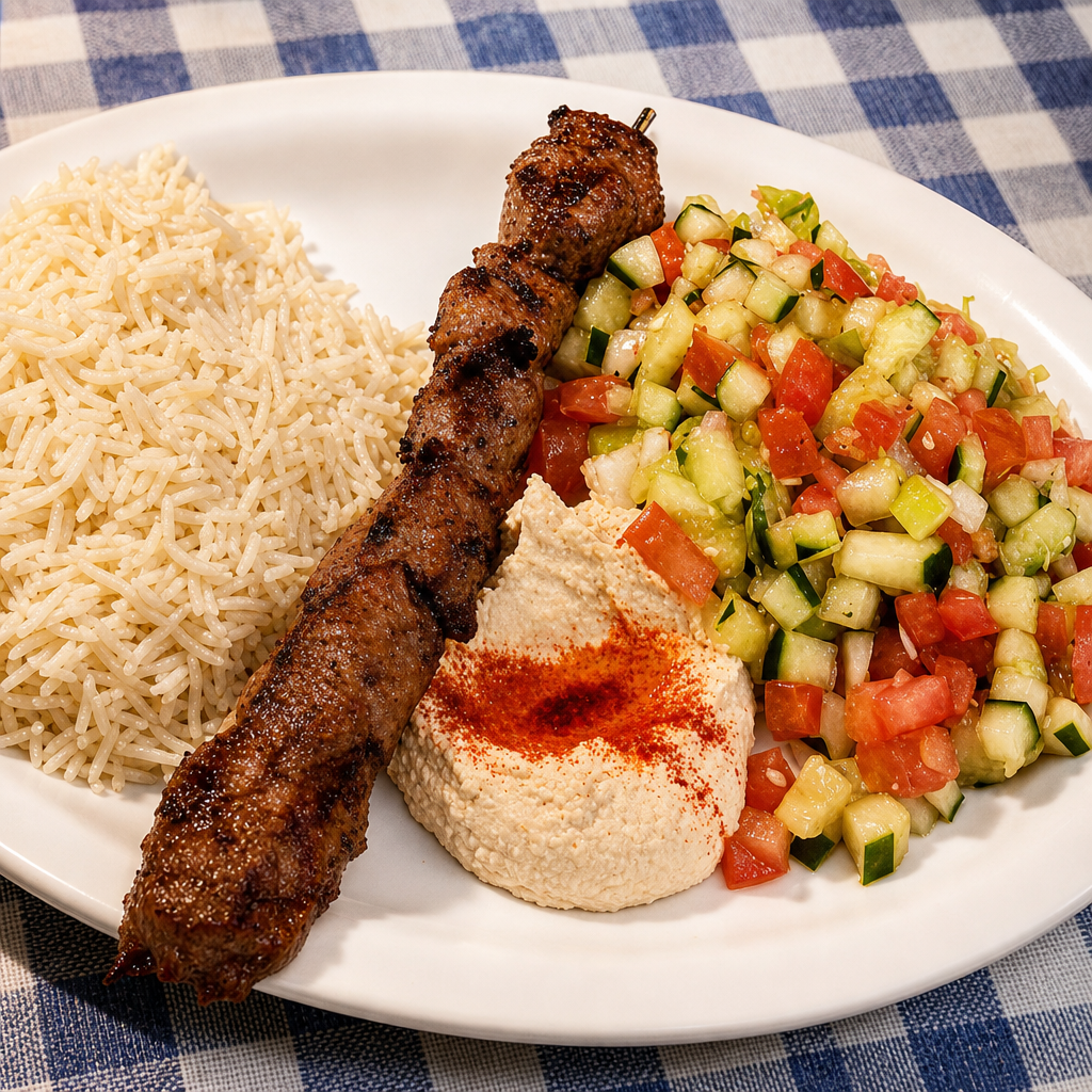 Lamb Kabab Plate