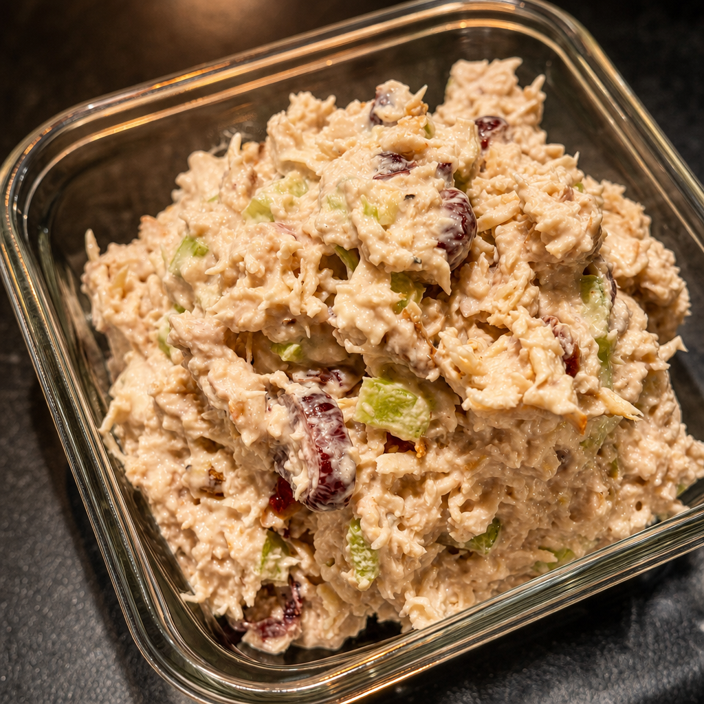 Cranberry Walnut Chicken Salad - Medium.