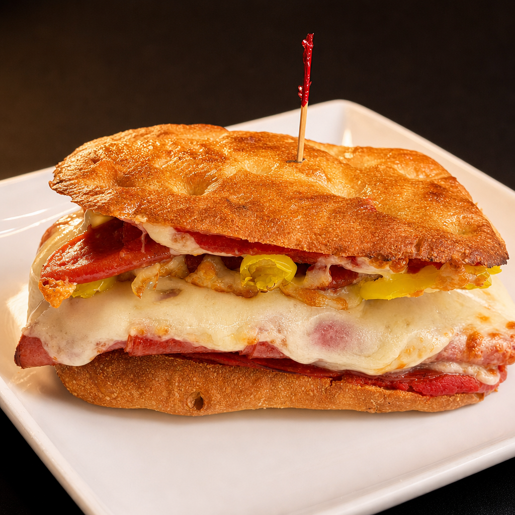 Pizza Stromboli.
