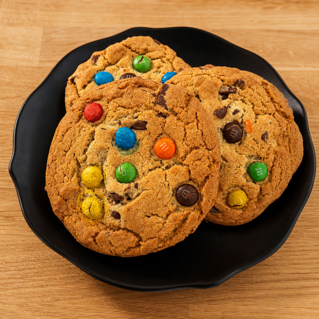 M&M Cookie.