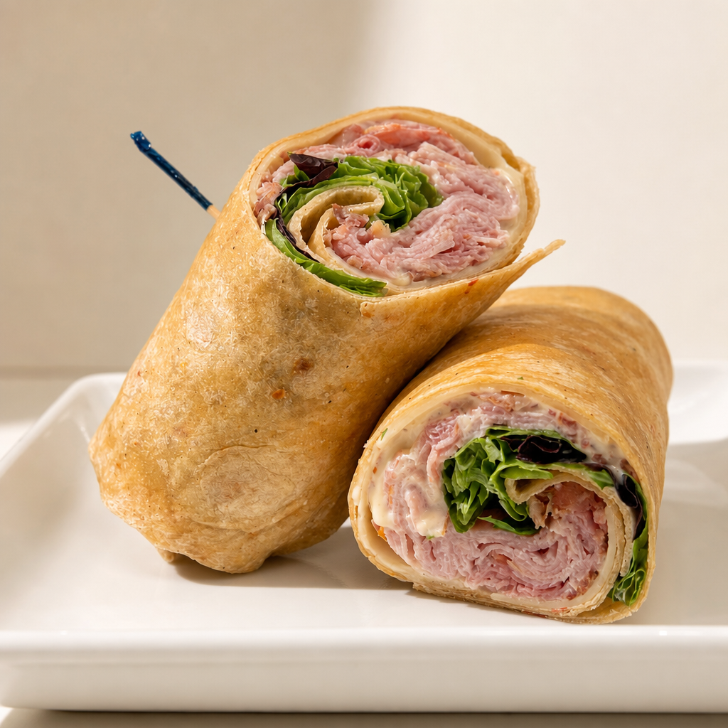 Wrap - Ham, Bacon & Swiss.