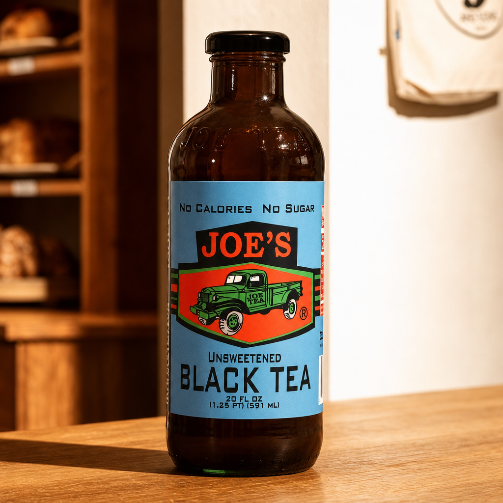 Joe Tea Unsweetened Black.