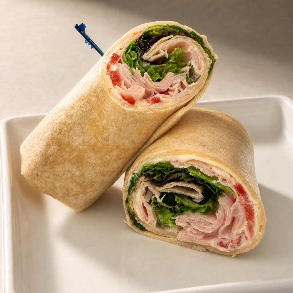 Wrap - Smoked Turkey & Swiss.