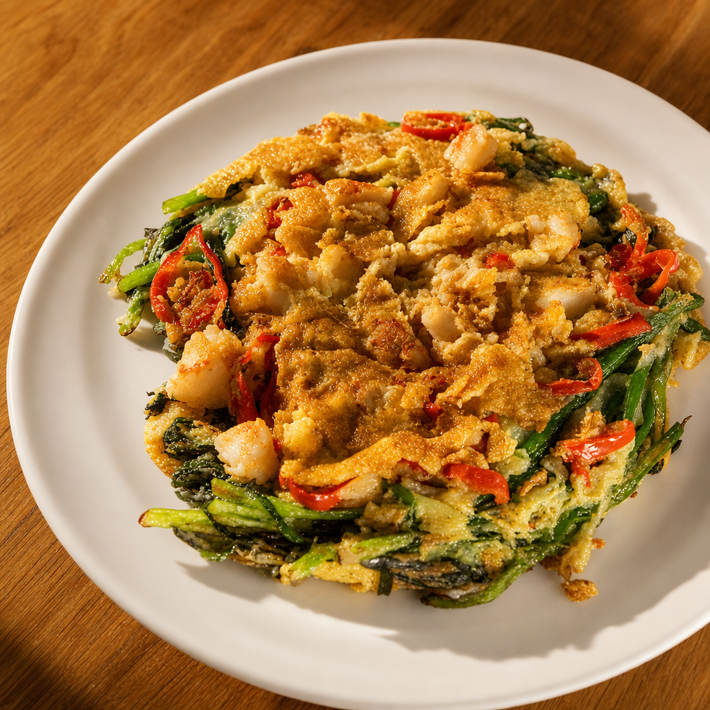 Seafood Pancake