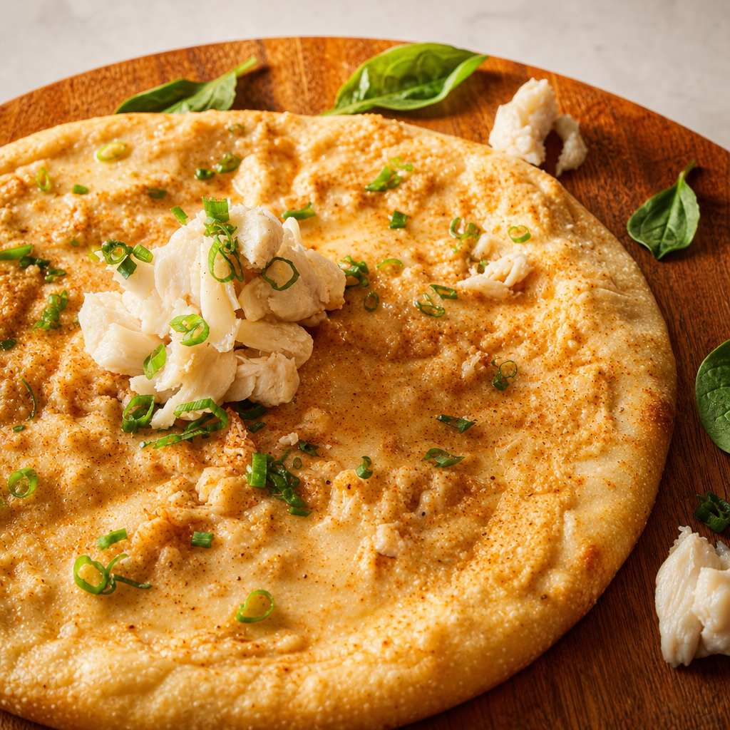 16" Maryland Crab Pizza.