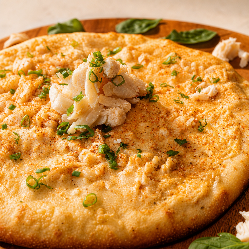 14" Maryland Crab Pizza.