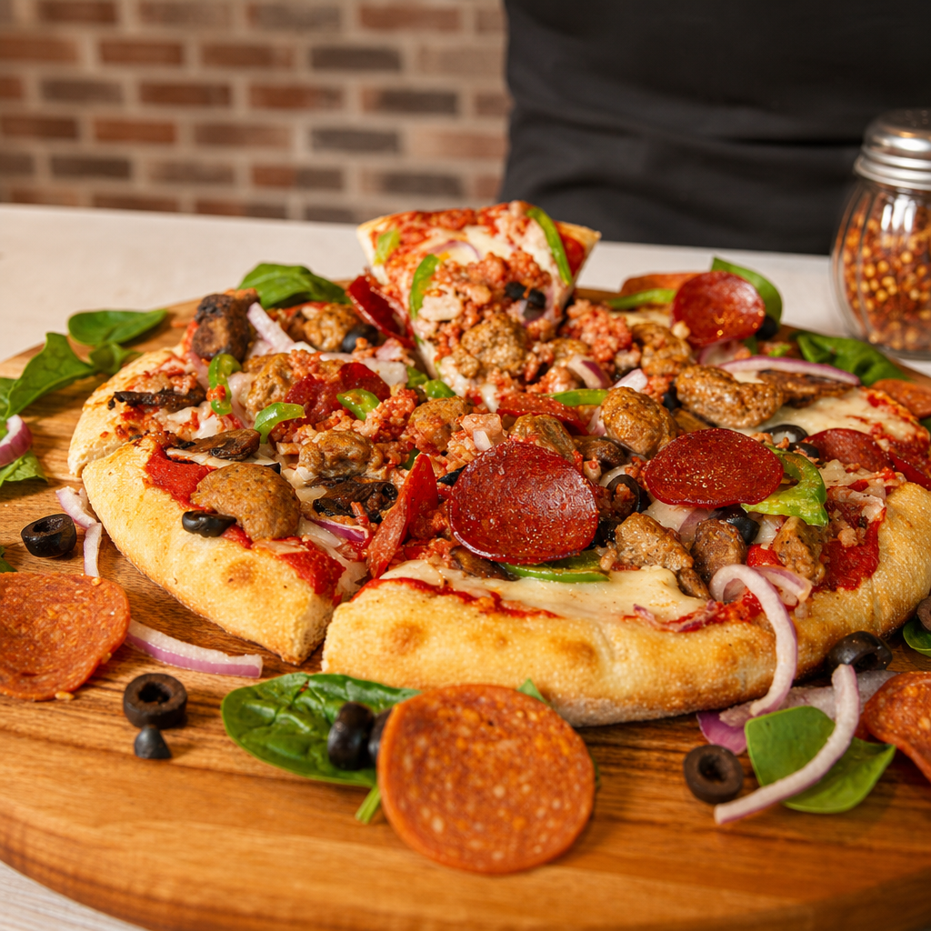 16" SUPREME PIZZA.