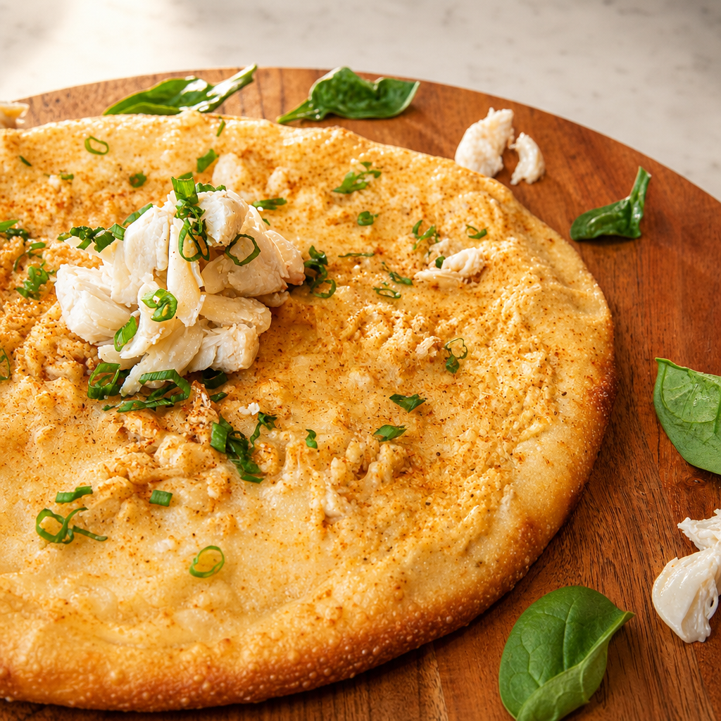 12" Maryland Crab Pizza.