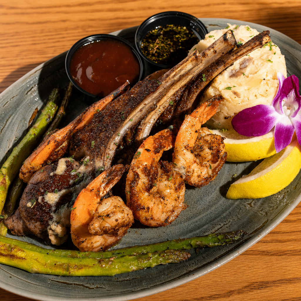Oasis BBQ Surf & Turf