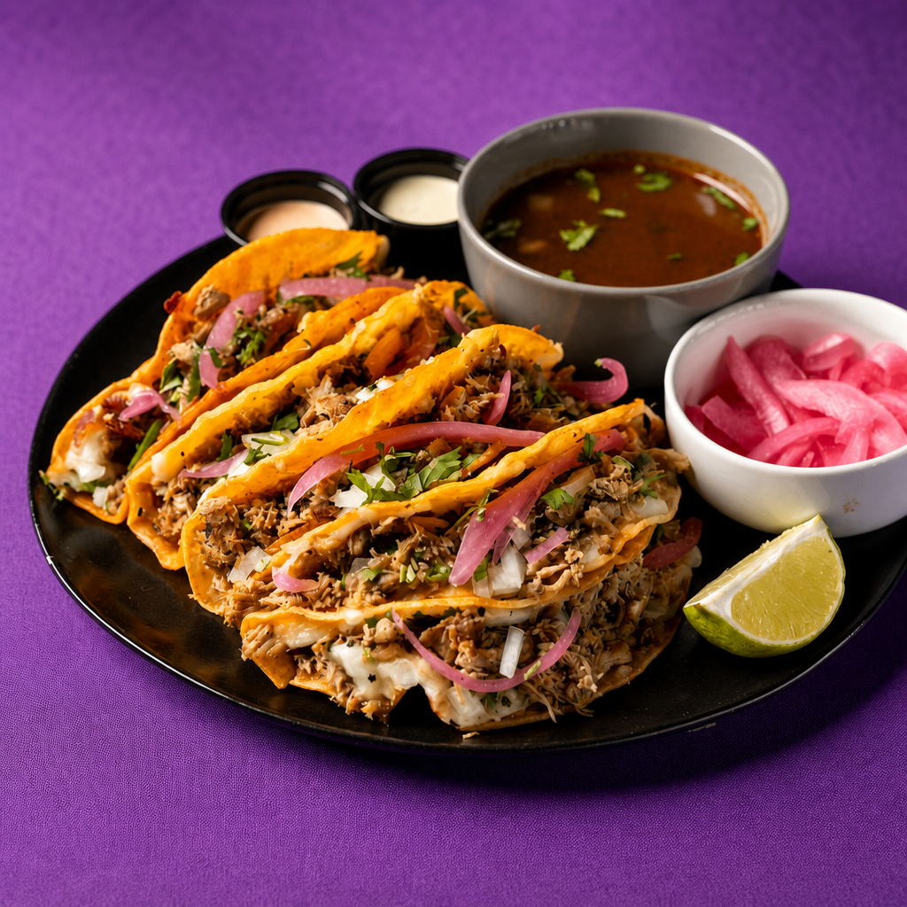 Chicken Birria Tacos