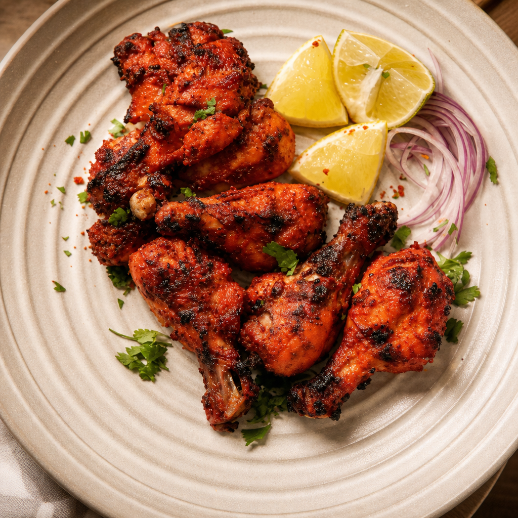Tandoori Mixed Grill Platter.