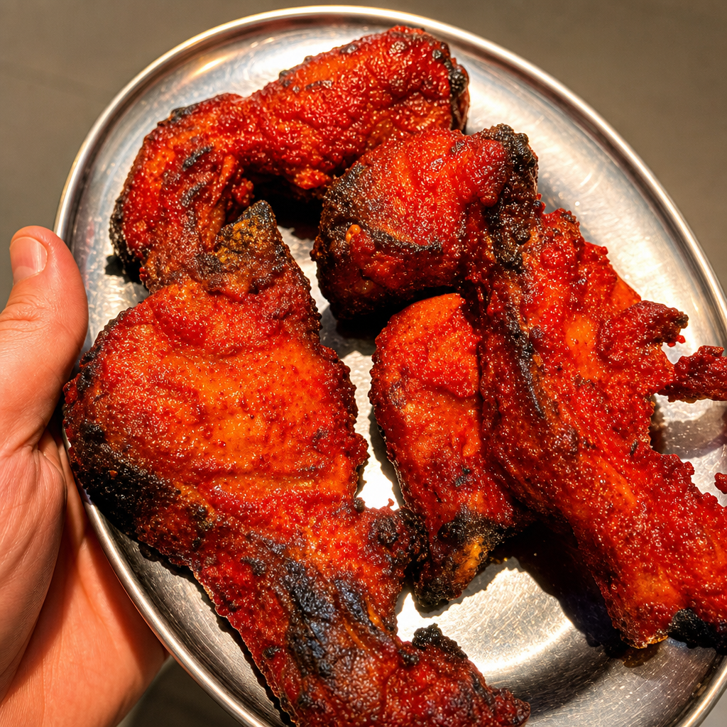 Tandoor lamb chops Platter.
