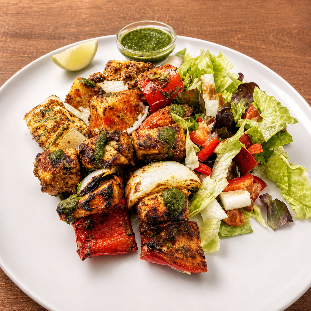 Tandoor Paneer - Non Vegan.