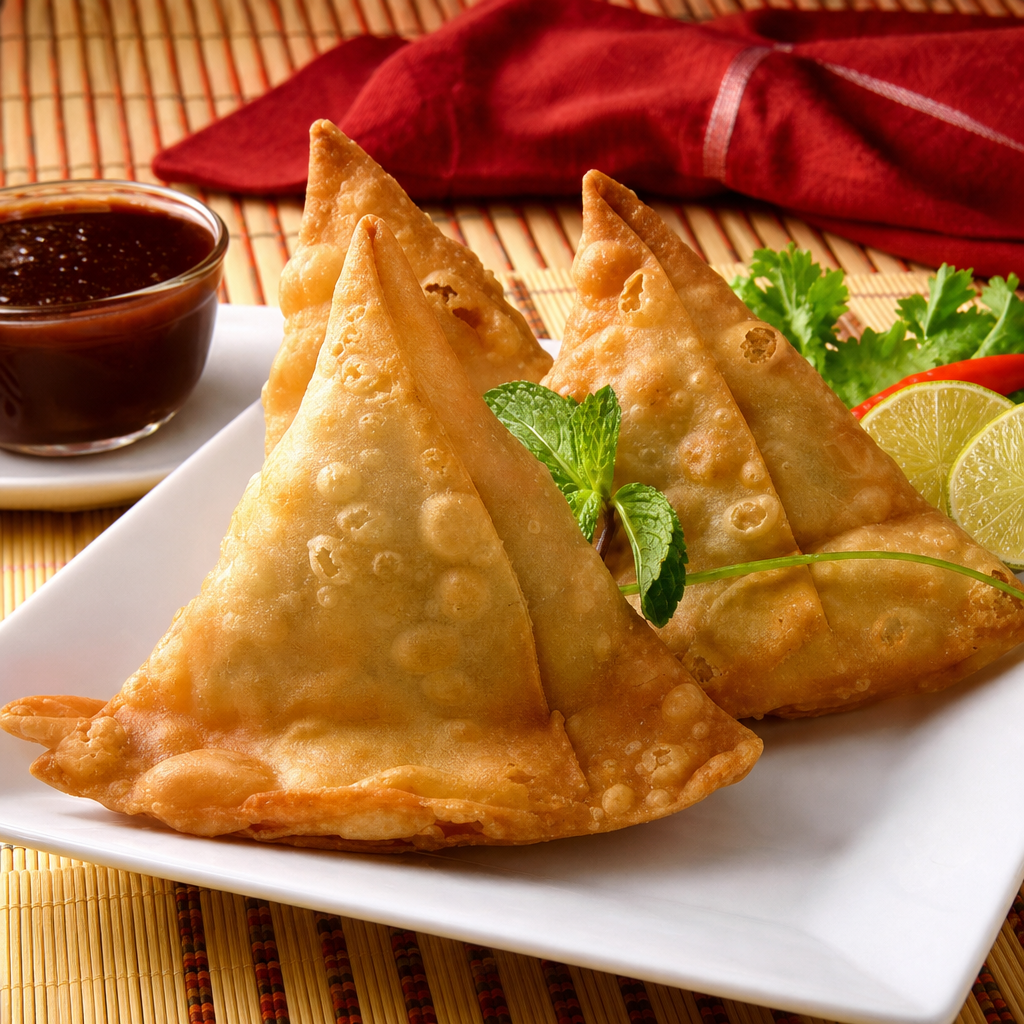 Veg Jumbo Samosa Party Pack (5 pcs).
